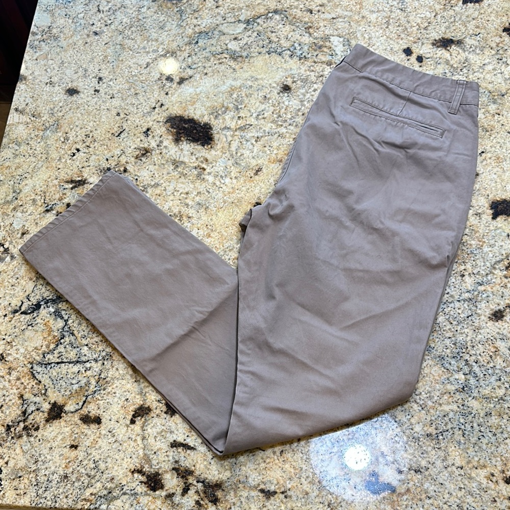 Bonobos Twill Khaki Tailored Pants